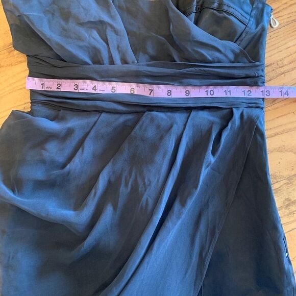 BEBE Black Silk Lined Bustier Dress Sz XS - Picture 13 of 15